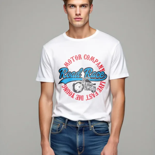 Premium Cotton T-Shirts with Bold Graphic DTF Prints