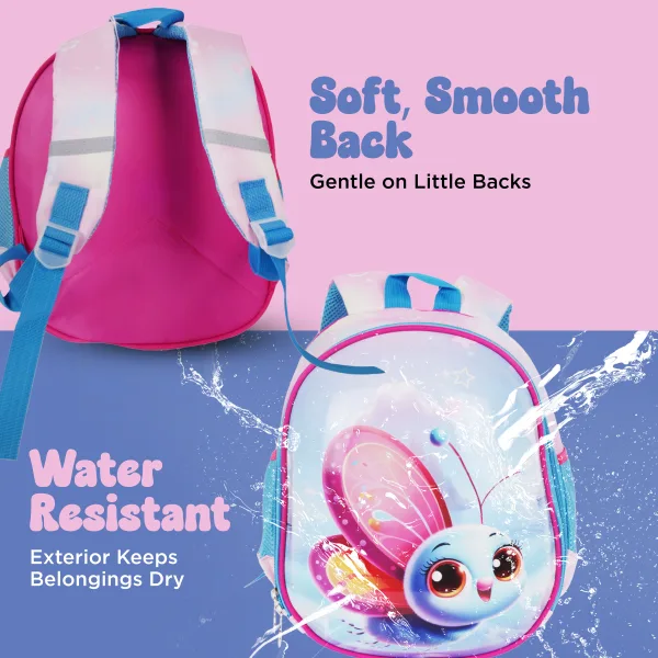 Hard Shell Cartoon School Backpack for Kids Durable Design