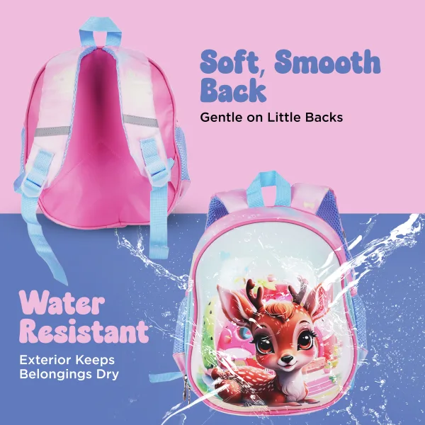 Kids Cartoon Hard Shell School Backpack Lightweight