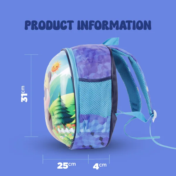 Hard Shell Cartoon School Bag for Kids Boys Girls