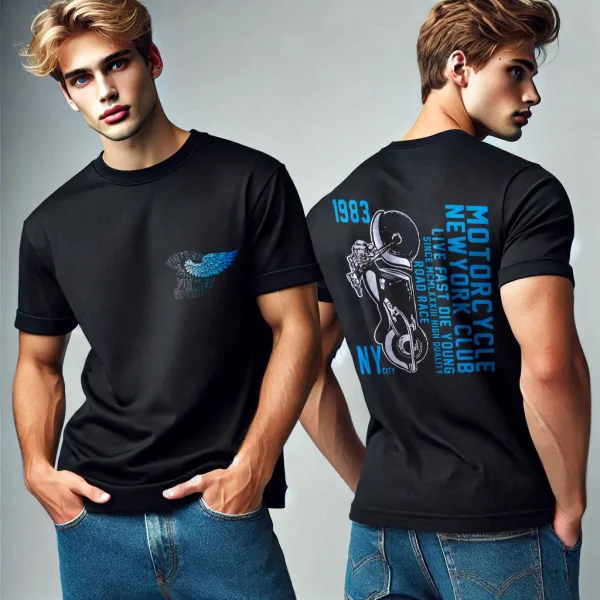 Premium Cotton T-Shirts with Bold Graphic DTF Prints