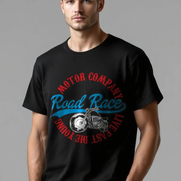 Premium Cotton T-Shirts with Bold Graphic DTF Prints