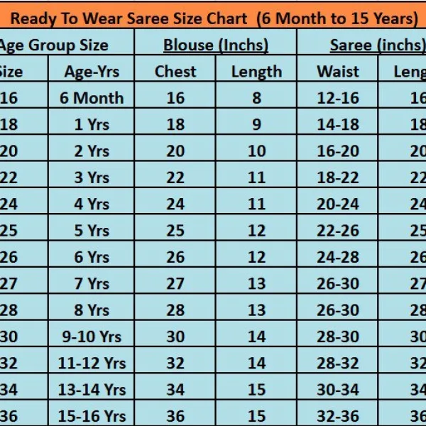 KRADIAECOM KIDS SAREE