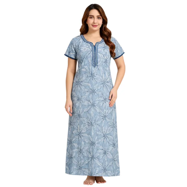 Women's Alpine Nighty – Regular Size | Soft & Comfortable Sleepwear with Stylish Design