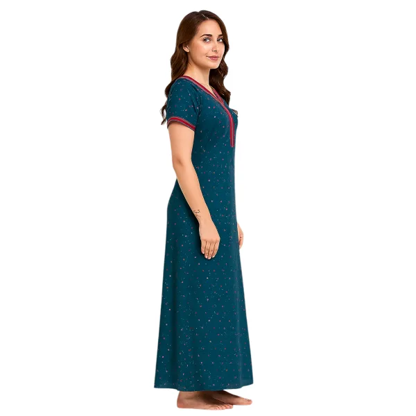 Women Alpine Nighty Comfortable Fit Stylish Nightwear