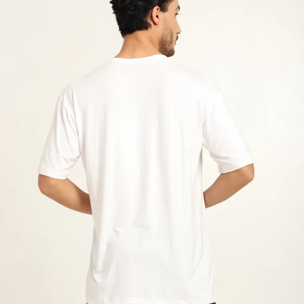 Men Oversized Bamboo T-Shirt – Soft, Breathable & Sustainable Fit