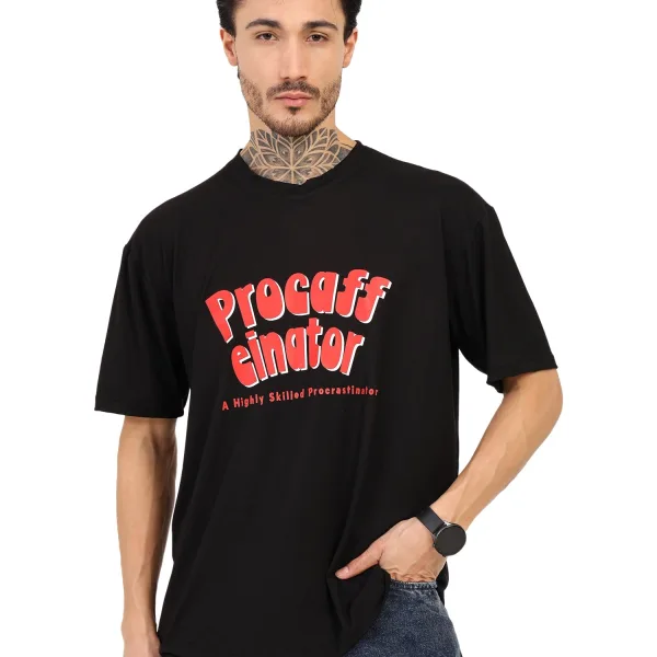 Men Oversized Bamboo T-Shirt – Soft, Breathable & Sustainable