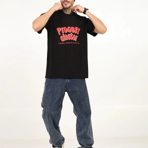 Men Oversized Bamboo T-Shirt – Soft, Breathable & Sustainable