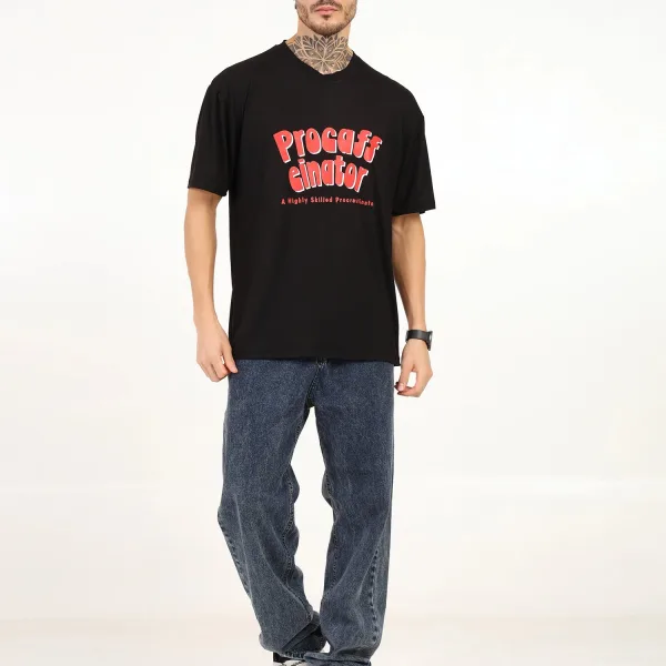 Men Oversized Bamboo T-Shirt – Soft, Breathable & Sustainable