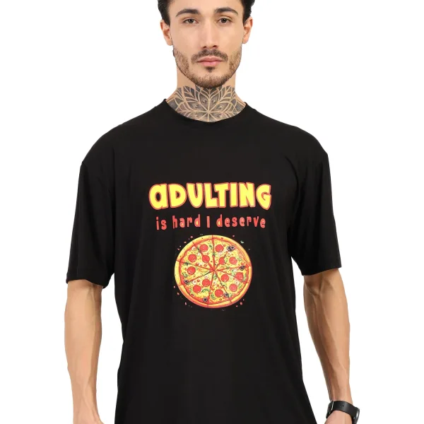 Men Oversized Bamboo T-Shirt – Soft, Breathable & Sustainable