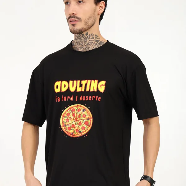 Men Oversized Bamboo T-Shirt – Soft, Breathable & Sustainable