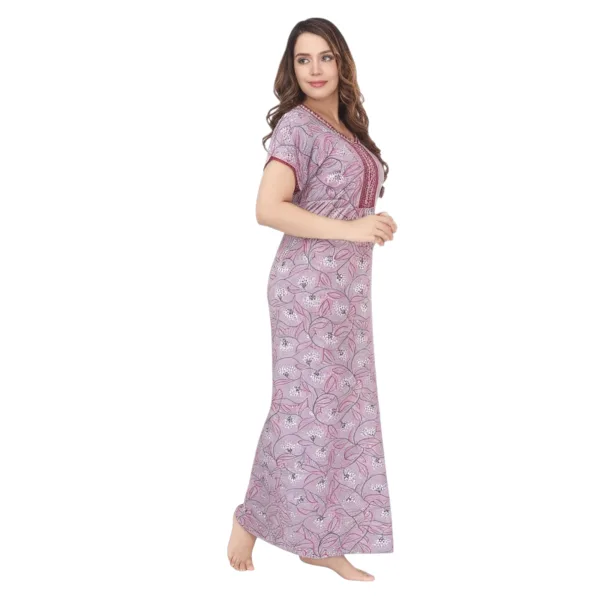 Women Alpine Nighty Soft Fabric Comfortable Nightwear