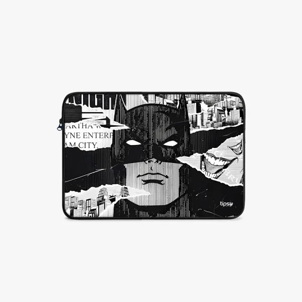 "BATMAN THE COMIC WORLD" Laptop Sleeves:Bold Modern Design for Every Size