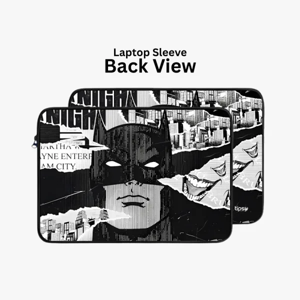 "BATMAN THE COMIC WORLD" Laptop Sleeves:Bold Modern Design for Every Size