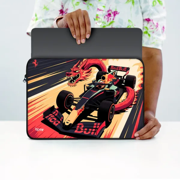 "F1 FERRARI RED BULL EDITION" Laptop Sleeves:Bold Modern Design for Every Size