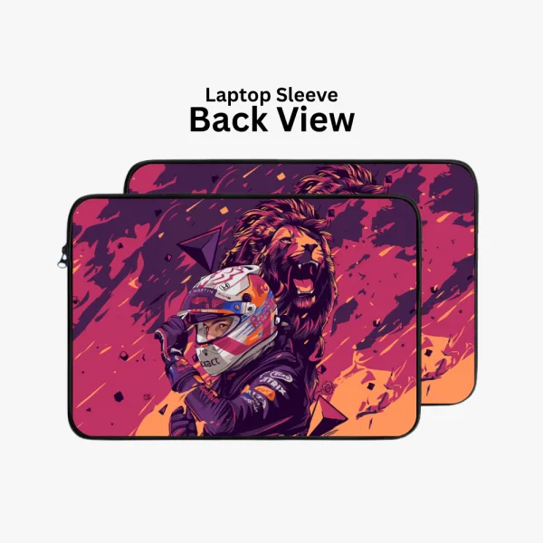 "MAX VERSTAPPEN ILLUSTRATED EDITION" Laptop Sleeves:Bold Modern Design for Every Size