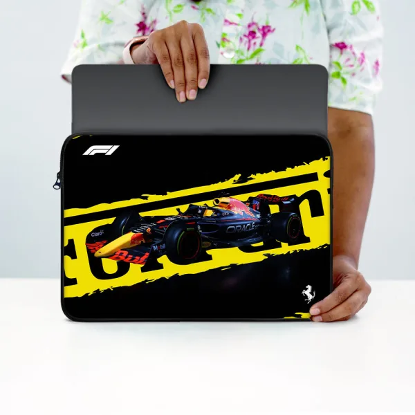 "ORACLE RED BULL RACING - SCUDERIA FERRARI" Laptop Sleeves:Bold Modern Design for Every Size