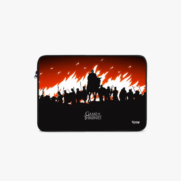 "BATTLE SCENE # GAME OF THRONES" Laptop Sleeves:Bold Modern Design for Every Size