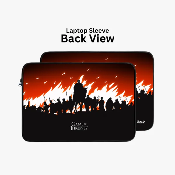 "BATTLE SCENE # GAME OF THRONES" Laptop Sleeves:Bold Modern Design for Every Size