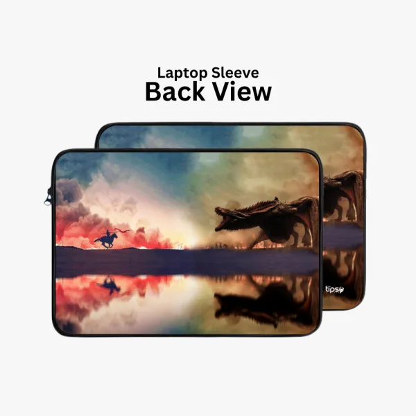 "RISE OF STORMBORN #GAME OF THRONES" Laptop Sleeves:Bold Modern Design for Every Size