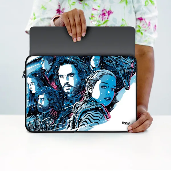 "THRONES OF DESTINY # GAME OF THRONES" Laptop Sleeves:Bold Modern Design for Every Size