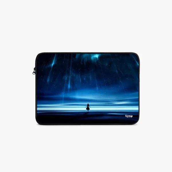 "Into the Night Lights" Laptop Sleeves:Bold Modern Design for Every Size