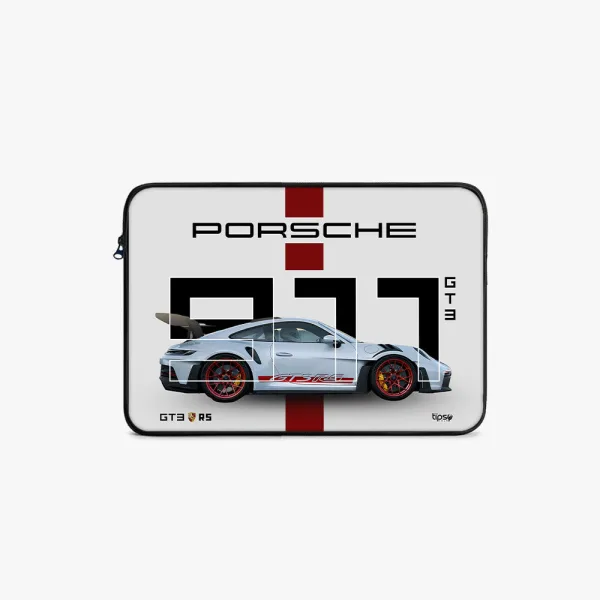 "PORSCHE GT3" Laptop Sleeves:Bold Modern Design for Every Size