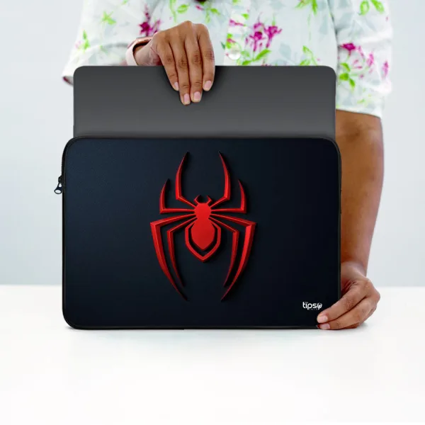 "IRON SPIDERMAN" Laptop Sleeves: Bold Modern Design for Every Size