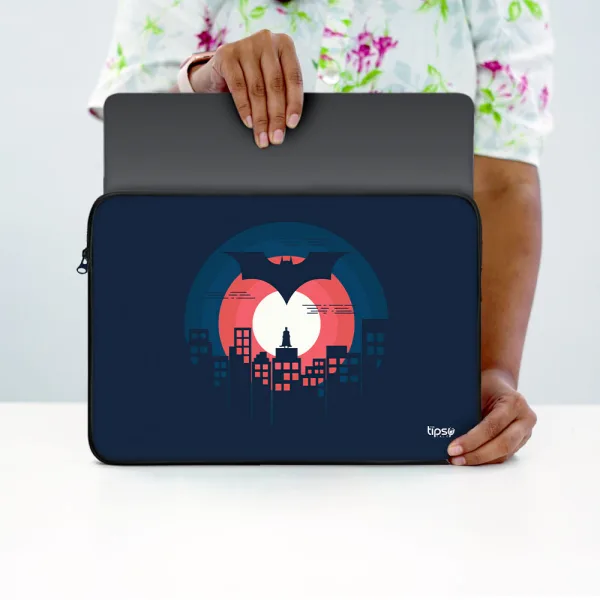 "BATMAN: GOTHAM CITY" Laptop Sleeves:Bold Modern Design for Every Size