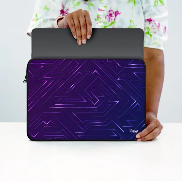 "TRON LEGACY- SCIFI" Laptop Sleeves:Bold Modern Design for Every Size