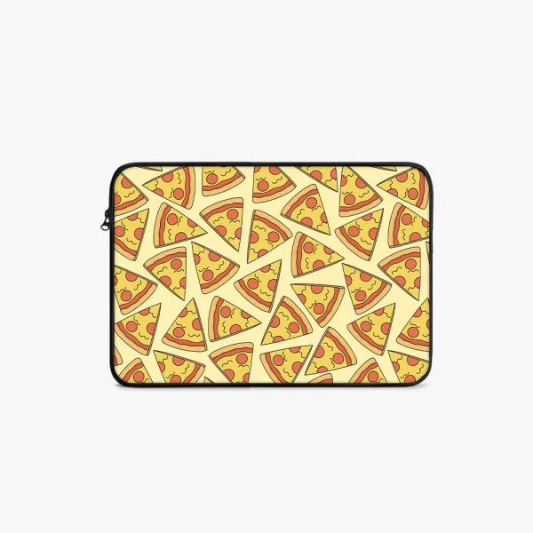 "PIZZA LOVER" Laptop Sleeves: Bold Modern Design for Every Size