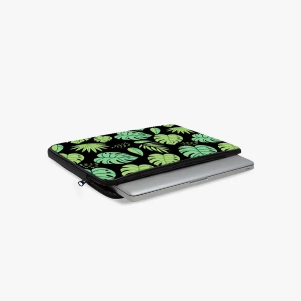 "LEAFY THEME" Laptop Sleeves:Bold Modern Design for Every Size