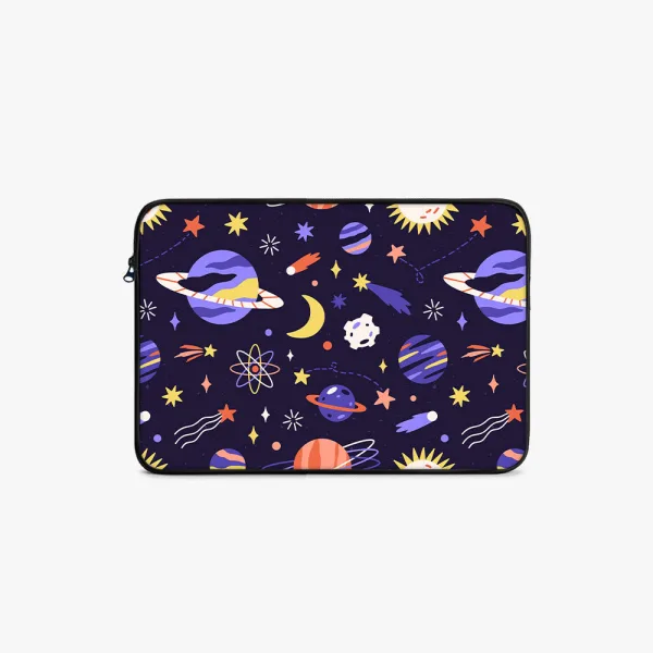 "GALAXY THEME" Laptop Sleeves: Bold Modern Design for Every Size