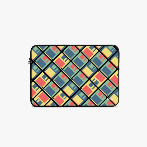 "CUBICAL BOX ABSTRACT" Laptop Sleeves:Bold Modern Design for Every Size