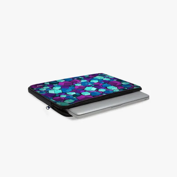 "RUBIX ABSTRACT THEME" Laptop Sleeves:Bold Modern Design for Every Size
