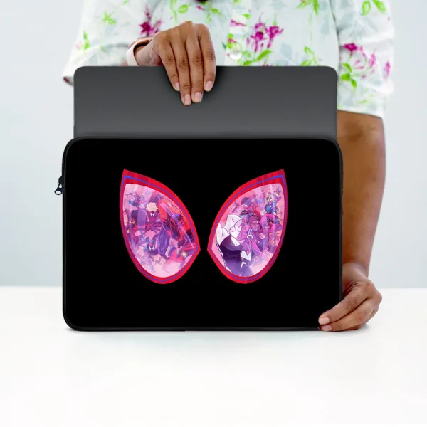 "SPIDER VERSE EYE THEME" Laptop Sleeves: Bold Modern Design for Every Size