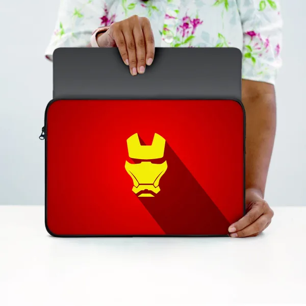 "Iron Man" Laptop Sleeves:Bold Modern Design for Every Size