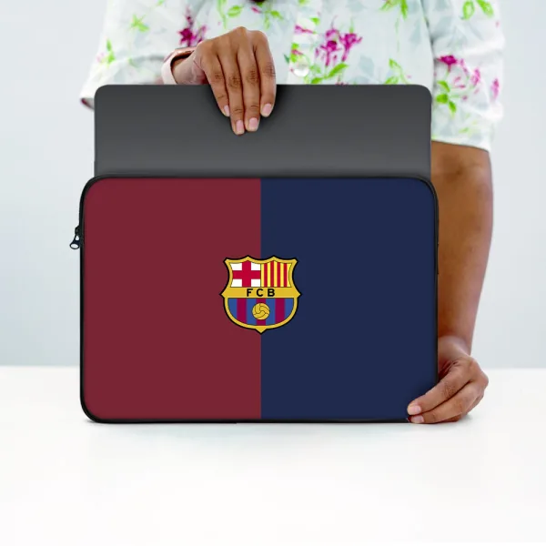 "FC Barcelona" Laptop Sleeves:Bold Modern Design for Every Size