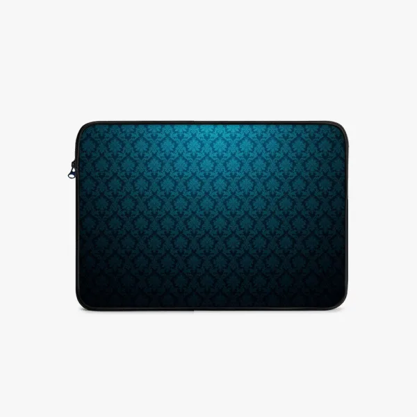 "Gradient Blue Art" Laptop Sleeves:Bold Modern Design for Every Size