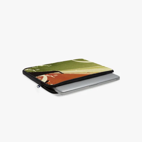 "Vibrant Bold View" Laptop Sleeves:Bold Modern Design for Every Size