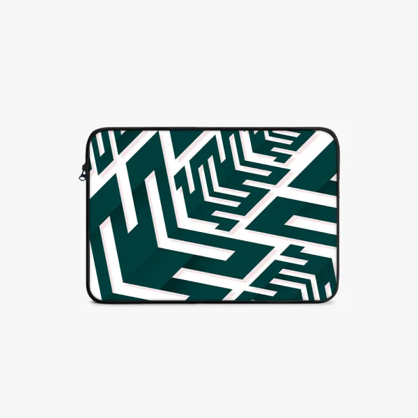 "Zig Zag Print" Laptop Sleeves: Bold Modern Design for Every Size