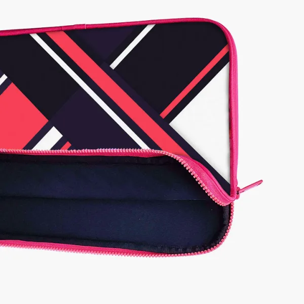 "Strip Abstract Theme" Laptop Sleeves â€“Bold, Modern Design for Every Size