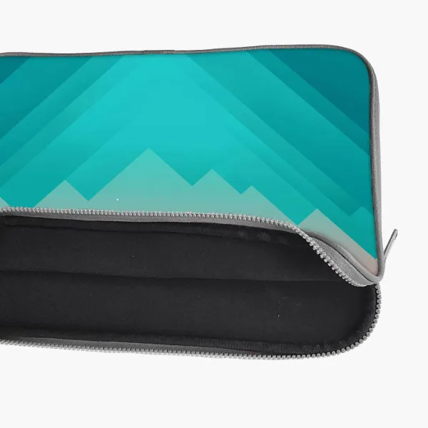 "Mountain Gradiant Abstract Theme" Laptop Sleeves:Bold Modern Design for Every Size