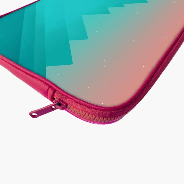 "Mountain Gradiant Abstract Theme" Laptop Sleeves:Bold Modern Design for Every Size