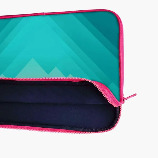 "Mountain Gradiant Abstract Theme" Laptop Sleeves:Bold Modern Design for Every Size