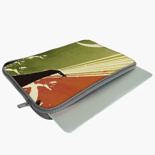 "Vibrant Bold View" Laptop Sleeves:Bold Modern Design for Every Size
