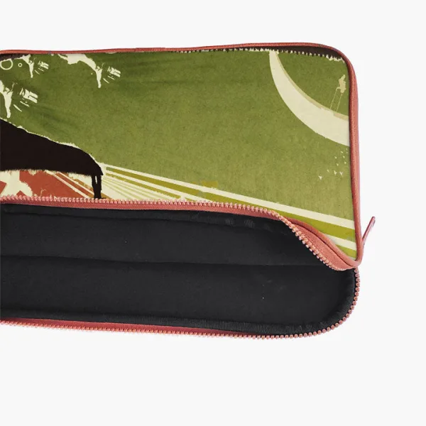 "Vibrant Bold View" Laptop Sleeves:Bold Modern Design for Every Size