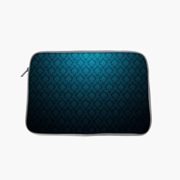 "Gradient Blue Art" Laptop Sleeves:Bold Modern Design for Every Size