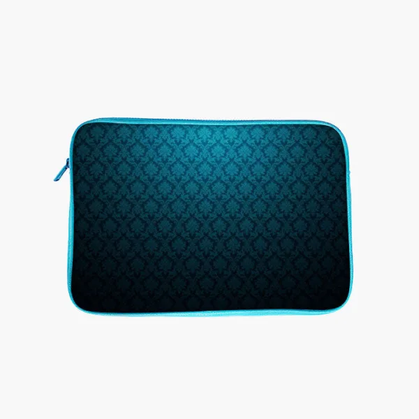 "Gradient Blue Art" Laptop Sleeves:Bold Modern Design for Every Size