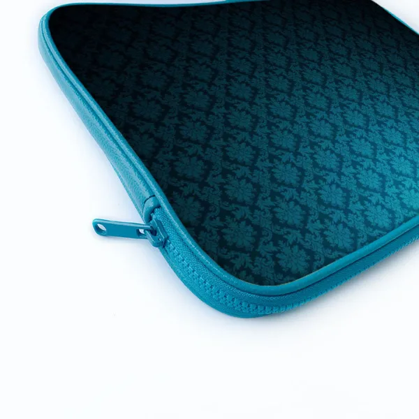 "Gradient Blue Art" Laptop Sleeves:Bold Modern Design for Every Size